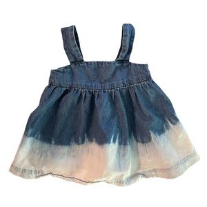 GAP Denim Dress 100% Cotton 3-6 Baby